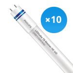 Voordeelpak 10x Philips LED Tube T8 MASTER (HF) Ultra Output 24W 3700lm - 840 Koel Wit | 150cm - Dimbaar - Vervangt 58W