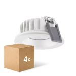 Voordeelpak 4x Ledvance LED  SPOT AIR FIX Aluminium  6W 570lm 36D - 940 Koel Wit | Zaagmaat 68mm - IP65 - Beste Kleurweergave -  Dimbaar