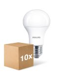 Voordeelpak 10x Philips Corepro LED Lamp E27 Peer Mat 10.5W 1055lm - 930 Warm Wit | Beste Kleurweergave - Vervangt 75W