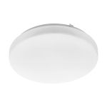 Eglo Wand en Plafondlamp Frania Staal Wit 10W 1100lm - 830 Warm Wit | IP20 