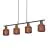 Ledvance Decor Hanglamp Bruin | Geschikt voor 4x E27