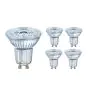 Osram Parathom LED GU10 Spot Helder 4.5W 350lm - 927 Zeer Warm Wit | Dimbaar - Beste Kleurweergave - 5 Stuks  - Vervangt 50W