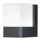 Ledvance Smart+ Wifi Wandlamp Kubus Donker Grijs Buiten 9.5W 500lm - 830 Warm Wit | RGBW - Dimbaar