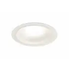 Sylvania LED Downlight Start 205 Aluminium Wit 20W 2100lm 74D - 830 Warm Wit | Zaagmaat 205mm - IP54 - Dimbaar