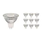 Voordeelpak 10x Noxion LED Spot GU5.3 2.5W 827 36D 230lm | Zeer Warm Wit - Vervangt 20W