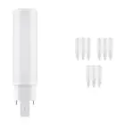 Voordeelpak 10x Ledvance Dulux-D LED  6W - 830 Warm Wit | 2-Pin - Vervangt 13W