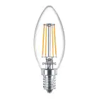 Philips Corepro LED Kaars E14 Filament Helder 4.3W 470lm - 840 Koel Wit | Vervangt 40W