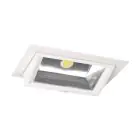 LED Downlight Wallwasher Wally Maxi Wit 46W 6400lm 70x75D - 840 Koel Wit - 238x145mm